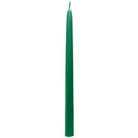 Sterno 40308 12 inch Green 12 Hour Taper Candle - 144/Case