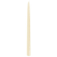 Sterno 40312 12" Ivory 12 Hour Taper Candle - 144/Case