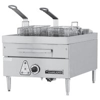 Vollrath CF2-3600Dual Countertop Fryer, Double Pot, 20lb Total Oil Capacity