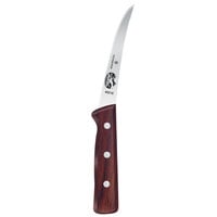 Victorinox 5.6606.12 5" Narrow Semi-Stiff Curved Boning Knife with Wood Handle