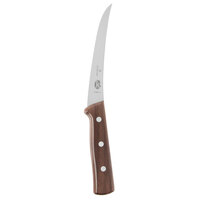 Victorinox 5.6606.15-X1 6 inch Narrow Semi-Stiff Curved Boning Knife with Rosewood Handle