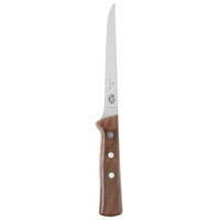 Victorinox 5.6406.15-X1 6 inch Narrow Stiff Straight Boning Knife with Rosewood Handle