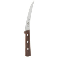 Victorinox 5.6616.15-X1 6 inch Narrow Flexible Curved Boning Knife with Rosewood Handle