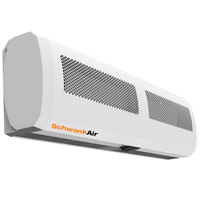 Schwank AC-JE32-20 32 inch Surface Mounted Drive-Thru Window Air Curtain with Electric Heater - 208V, 1 Phase, 2.46 / 4.91 kW