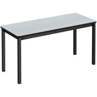 Correll 30" x 60" Gray Granite Lab Table - 36" Height