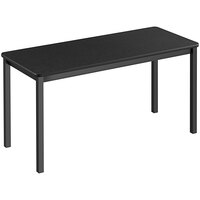 Correll 30" x 60" Black Granite Lab Table - 36" Height