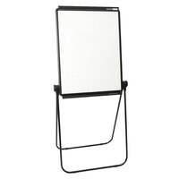 Quartet 100TE Unimate Total Erase 26 inch x 34 inch White Surface Presentation Easel with Black Frame