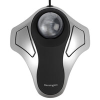 Kensington 64327 Optical Orbit Mouse Black / Silver Two-Button Trackball