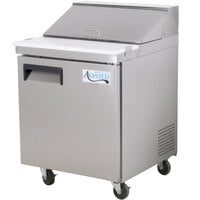 Avantco APT-27-HC 27" 1 Door Refrigerated Sandwich Prep Table