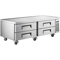 Avantco CBE-72-HC 72 inch 4 Drawer Refrigerated Chef Base