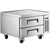 Avantco CBE-36-HC 36" 2 Drawer Refrigerated Chef Base