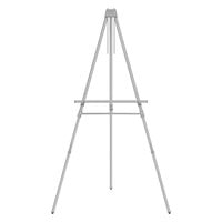 Quartet 55E 38 inch to 66 inch Silver Aluminum Adjustable Heavy-Duty Display Easel