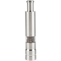 Fletchers' Mill STS06PM01 Pump & Grind 5 1/4" Stainless Steel & Acrylic Pepper Mill