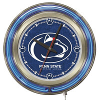 Holland Bar Stool Clk15PennSt Penn State University 15 inch Neon Clock