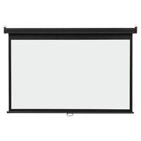 Quartet 85573 65 inch x 116 inch White Wide Format Wall Mount Projection Screen