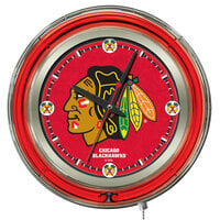 Holland Bar Stool Clk15ChiHwk Chicago Blackhawks 15" Neon Clock