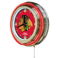 Holland Bar Stool Clk15ChiHwk Chicago Blackhawks 15 inch Neon Clock