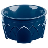 Dinex DX530050 Fenwick 9 oz. Dark Blue Insulated Bowl - 48/Case