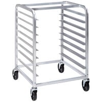 Channel SSPR-3S3 16 Pan Side Load Stainless Steel Steam Table Pan Rack - Assembled