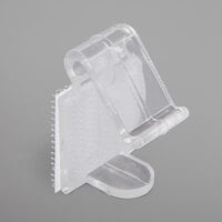Snap Drape BV Clear Plastic Table Skirt Clip with Velcro® Attachment - 100/Bag