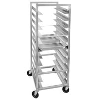 Channel STPR-36 34 Pan End Load Heavy-Duty Aluminum Steam Table Pan Rack - Assembled