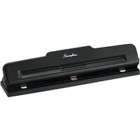 Universal 30-Sheet Two-Hole Punch, 9/32 Holes, Black