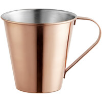 Acopa Alchemy 18 oz. Tapered Copper Moscow Mule Mug - 4/Pack