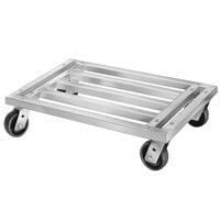 Channel MD2036 36 inch x 20 inch Mobile Aluminum Dunnage Rack - 1200 lb.