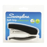 Swingline 9901 20 Sheet Black Half Strip Soft Grip Hand Stapler