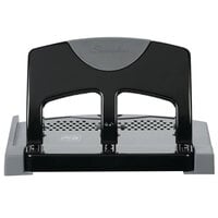 Officemate Heavy Duty 3-Hole Punch with Padded Handle, 40 Sheet Capacity,  Black (90089)