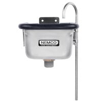 Nemco 77316-7A 7" Ice Cream Dipper Well and Faucet Set