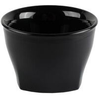 Cambro MDSHB5110 Harbor Collection Black 5 oz. Insulated Plastic Bowl - 48/Case