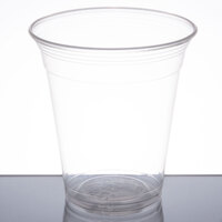 Fabri-Kal NC12S Nexclear 12 / 14 oz. Clear Customizable Squat Plastic Cup - 1000/Case