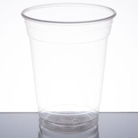 Fabri-Kal NC16S Nexclear 16 / 18 oz. Clear Squat Plastic Cup - 1000/Case