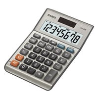 Casio MS80B 8-Digit LCD Solar / Battery Powered Tax and Currency Calculator