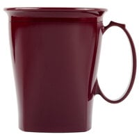 Cambro MDSHM8487 Harbor Collection 8 oz. Cranberry Insulated Mug - 48/Case