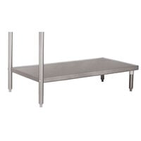 Eagle Group 605376 48 inch x 24 1/8 inch 400 Stainless Steel Dishtable Undershelf