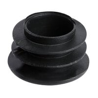 Regency Black Plastic Post Cap - 4/Pack