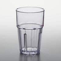 GET 9910-1-CL Bahama 10 oz. Clear Customizable SAN Plastic Tumbler - 72/Case