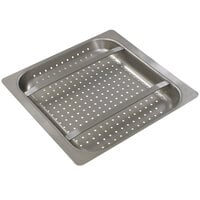Eagle Group 606434 19 1/2 inch x 17 1/2 inch Pre-Rinse Basket with Slide Bar