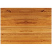 Tablecraft CBW1824175 24" x 18" x 1 3/4" Wooden Cutting Board