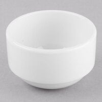 World Tableware 840-330-005 Porcelana 10 oz. Bright White Porcelain Nestabowl - 36/Case