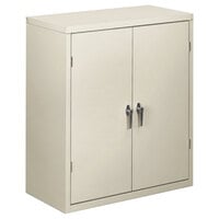HON SC1842Q Brigade 36 inch x 18 1/4 inch x 41 3/4 inch Light Gray Storage Cabinet