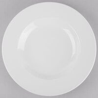World Tableware 840-370-200 Porcelana 20 oz. Bright White Porcelain Pasta Bowl - 12/Case