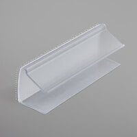Snap Drape WV Clear Plastic Table Skirt Clip with Velcro® Attachment - 100/Bag