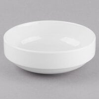 World Tableware 840-330-003 Porcelana 34 oz. Bright White Porcelain Nestabowl - 24/Case