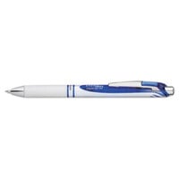 Pentel BL77PWC EnerGel RTX Blue Ink with White Barrel 0.7mm Retractable Liquid Gel Pen