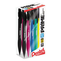 Pentel AX7PC12M Assorted Barrel Colors 0.7mm PRIME HB Lead #2 Mechanical Pencil - 12/Pack