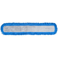 Carlisle 363313614 36 inch Blue Microfiber Dry Mop Pad