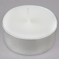 Leola Candle 5 to 6 Hour White Tea Light Candle - 500/Case